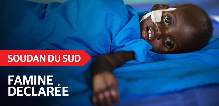 Soudan du Sud: un million de personnes risquent la famine !