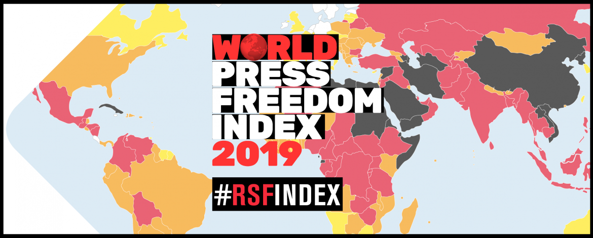 Classement mondial de la liberté de la presse 2019 : la mécanique de la peur