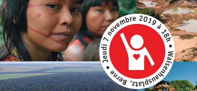 SOS Brésil: rdv le 7 nov. à Berne
