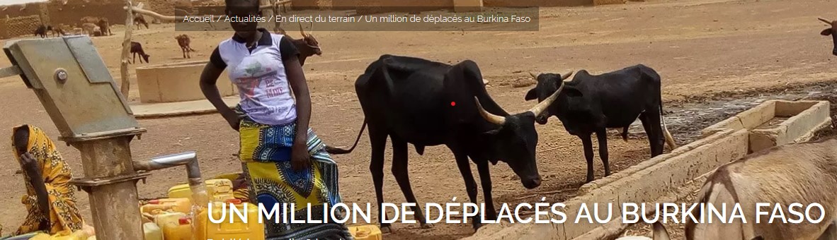Un million de déplacés au Burkina Faso