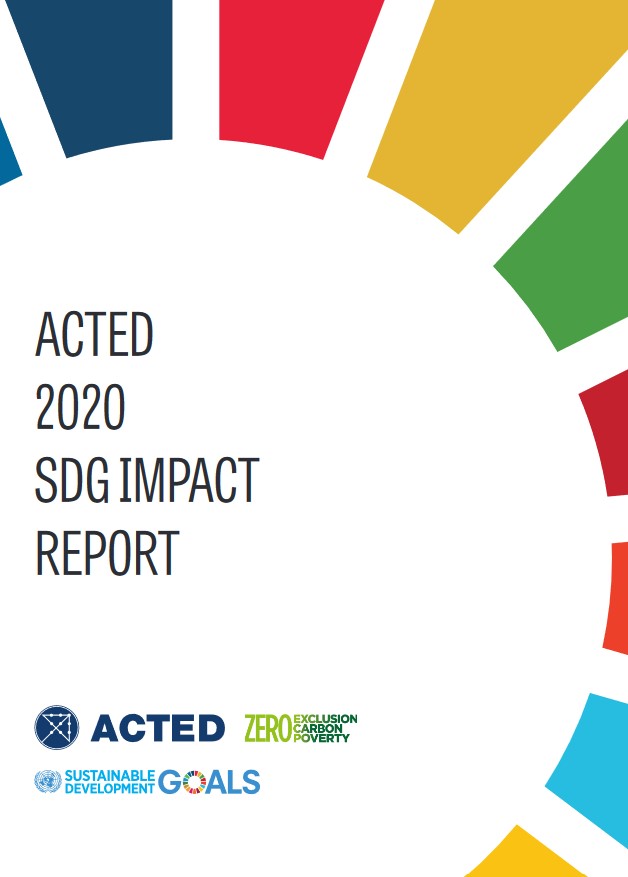 Rapport d’impact d’ACTED sur les Objectifs de développement durable (ODD) en 2020