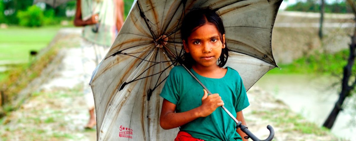 L’Asie du Sud subit les effets du changement climatique et les enfants aussi.