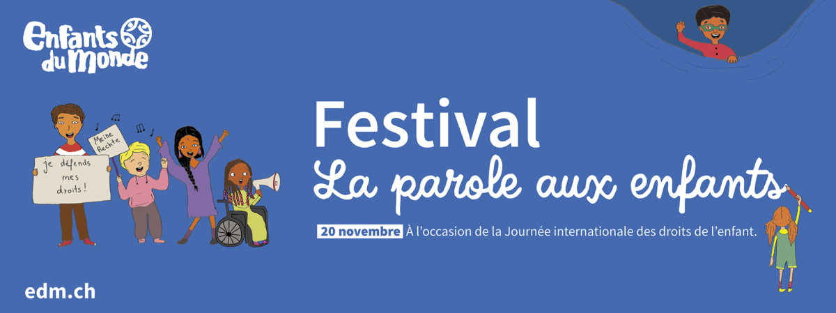 DES ÉLÈVES ROMANDS S’EXPRIMENT SUR LEURS DROITS LORS DU FESTIVAL «LA PAROLE AUX ENFANTS»