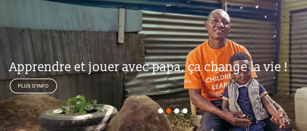 Jouer et apprendre avec papa, ça change la vie